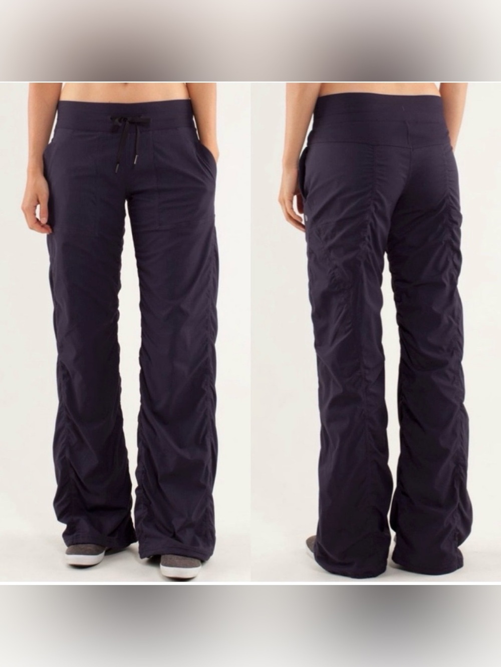 Lululemon Dark Violet Studio Dance Pants